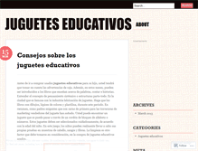 Tablet Screenshot of losjugueteseducativos.wordpress.com