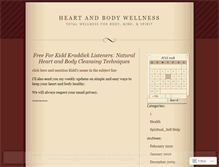 Tablet Screenshot of kellycolby.wordpress.com