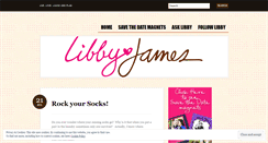 Desktop Screenshot of libbyjames.wordpress.com