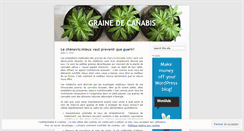 Desktop Screenshot of grainedecanabis.wordpress.com