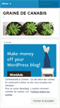 Mobile Screenshot of grainedecanabis.wordpress.com