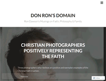 Tablet Screenshot of donron.wordpress.com