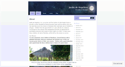 Desktop Screenshot of jardindeangelitos.wordpress.com