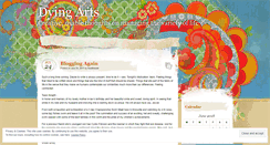 Desktop Screenshot of dyingarts.wordpress.com