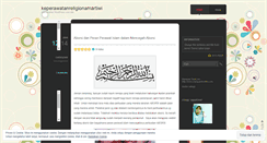 Desktop Screenshot of keperawatanreligionamartiwi.wordpress.com