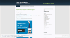 Desktop Screenshot of maarja.wordpress.com