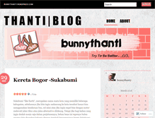 Tablet Screenshot of bunnythanty.wordpress.com