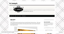 Desktop Screenshot of mrscummingsrx.wordpress.com