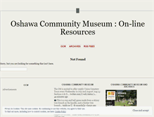 Tablet Screenshot of ocmaonlineresources.wordpress.com