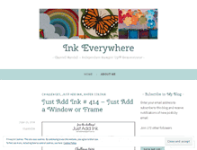 Tablet Screenshot of inkeverywhere.wordpress.com