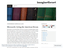 Tablet Screenshot of imaginethenet.wordpress.com