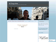 Tablet Screenshot of allthingswine.wordpress.com