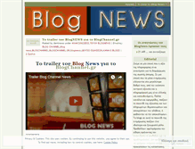 Tablet Screenshot of blognews8.wordpress.com