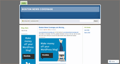 Desktop Screenshot of bostonnewscoverage.wordpress.com