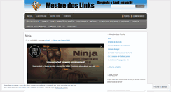 Desktop Screenshot of mestredoslinks.wordpress.com
