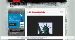 Desktop Screenshot of nikolasafarek.wordpress.com