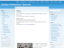 Tablet Screenshot of folkhogskolan.wordpress.com