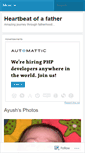 Mobile Screenshot of becomingfather.wordpress.com