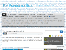 Tablet Screenshot of funpoptropicablog.wordpress.com