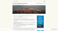 Desktop Screenshot of jeffpalmerrealtor.wordpress.com