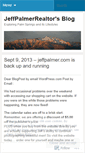 Mobile Screenshot of jeffpalmerrealtor.wordpress.com
