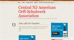 Desktop Screenshot of cnjaosa.wordpress.com