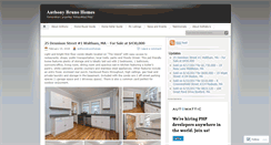 Desktop Screenshot of anthonybrunohomes.wordpress.com