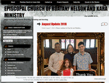 Tablet Screenshot of nelsonandkara.wordpress.com