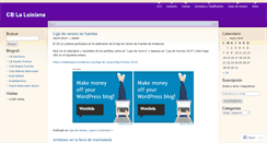 Desktop Screenshot of cblaluisiana.wordpress.com