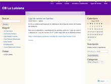 Tablet Screenshot of cblaluisiana.wordpress.com