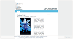 Desktop Screenshot of mcplteenspace.wordpress.com