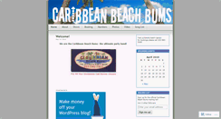 Desktop Screenshot of caribbeanbeachbums.wordpress.com