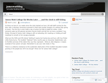 Tablet Screenshot of jameswattblog.wordpress.com