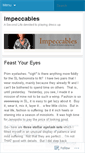 Mobile Screenshot of impeccables.wordpress.com