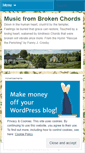 Mobile Screenshot of musicfrombrokenchords.wordpress.com