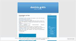 Desktop Screenshot of dominiogratis.wordpress.com