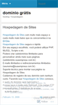 Mobile Screenshot of dominiogratis.wordpress.com