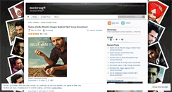 Desktop Screenshot of musicraag.wordpress.com