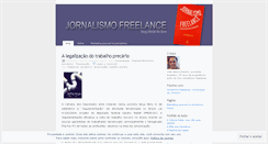 Desktop Screenshot of jornalismofreelance.wordpress.com