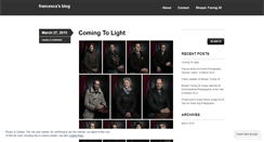 Desktop Screenshot of francescamoore.wordpress.com