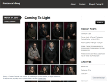 Tablet Screenshot of francescamoore.wordpress.com