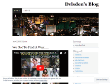 Tablet Screenshot of dvlsden.wordpress.com