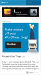 Mobile Screenshot of blackbphotography.wordpress.com