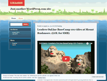 Tablet Screenshot of lolforsmbtraining.wordpress.com