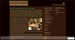 Desktop Screenshot of ganodermadegree.wordpress.com