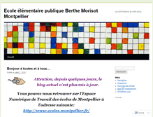 Tablet Screenshot of chezberthe.wordpress.com