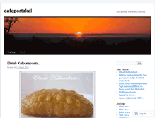 Tablet Screenshot of cafeportakal.wordpress.com