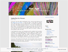 Tablet Screenshot of hocage.wordpress.com