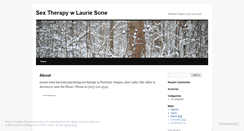 Desktop Screenshot of lauriesone.wordpress.com