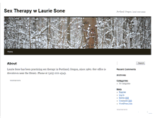 Tablet Screenshot of lauriesone.wordpress.com